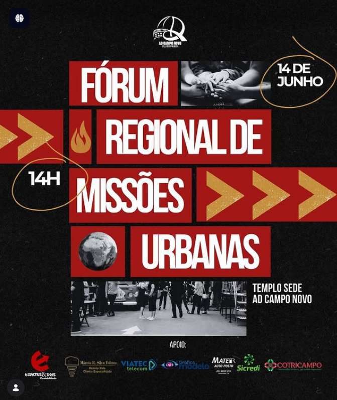Fórum de Missões Urbanas